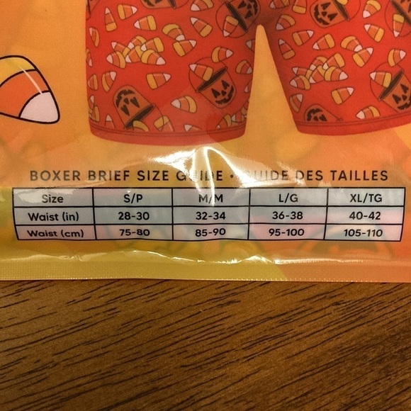 ORIGINAL CANDY CORN MEN'S BOXER BRIEFS - Picture 11 of 11